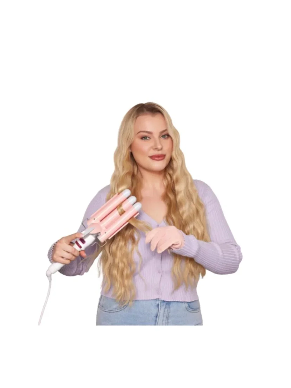 Insert Name Here Triple Barrel Hair Waver - Picture 2 of 5